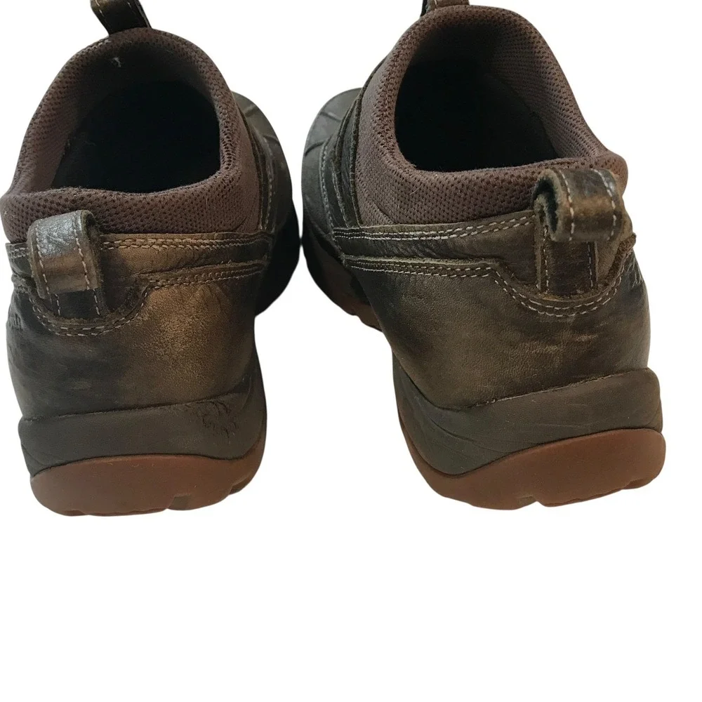 LL Bean Men Waterproof Low Ankle Boots Brown Pull On Outdoor‎ Size 7.5